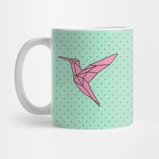 Poly Hummingbird Mug